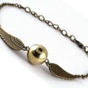 Amazon: Quidditch Golden Snitch Bracelet $1.45 + Free Shipping