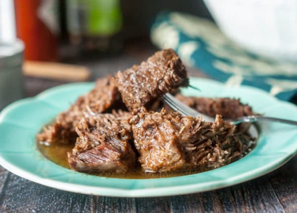 Low carb balsamic beef instant pot