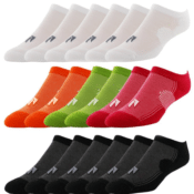 Amazon: 6-Pack Women's No-Show Athletic Socks from $2.50 (Reg. $18.99)