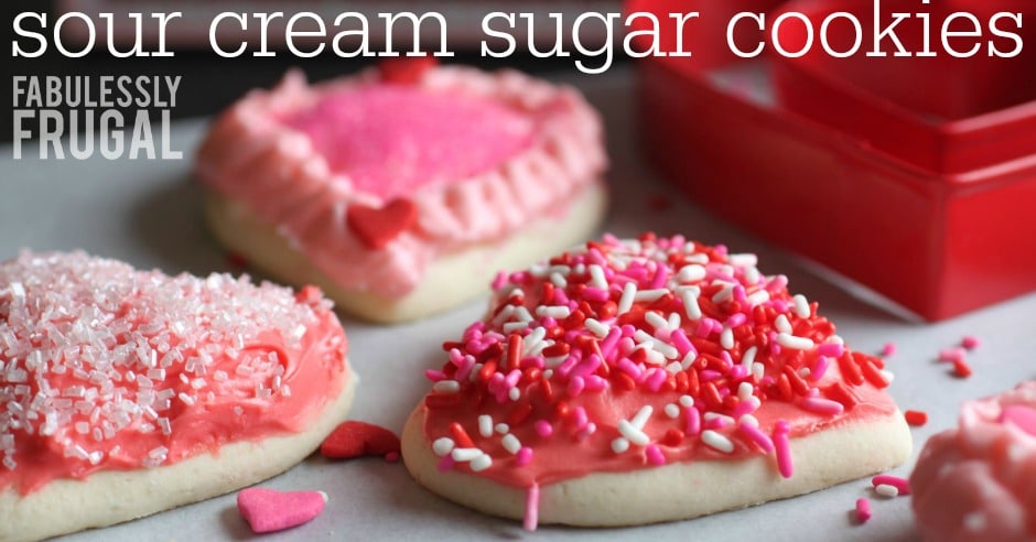 Sour cream sugar cookies