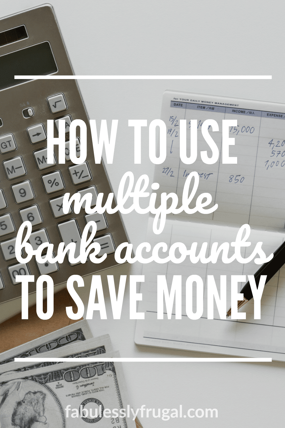 Multiple bank accounts for budgeting (7 bank acounts)