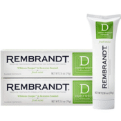 Amazon: 2-Pack Rembrandt Deeply White + Peroxide Whitening Toothpaste as...