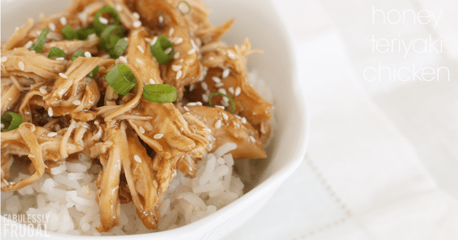 Honey teriyaki instant pot chicken recipe