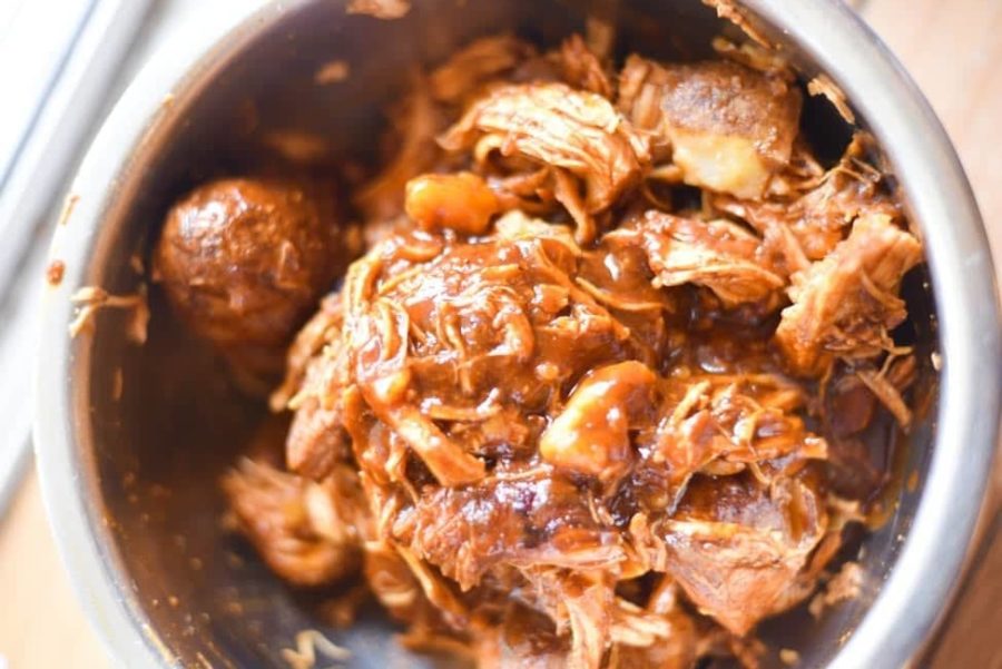 Instant pot BBQ Chicken and Potatoes Recipe