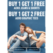 Aeropostale: BOGO FREE Jeans + Free Shipping