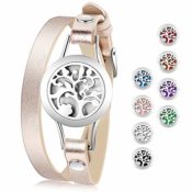 Amazon: Essential Oil Diffuser Bracelet $16.99 (Reg $36.99) - 8 Color Pads