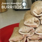Freezer breakfast burritos recipe