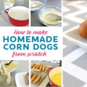 How to make homemade corn dogs from scratch