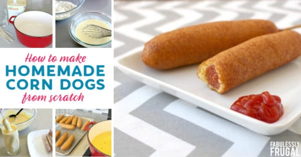 How to make homemade corn dogs from scratch