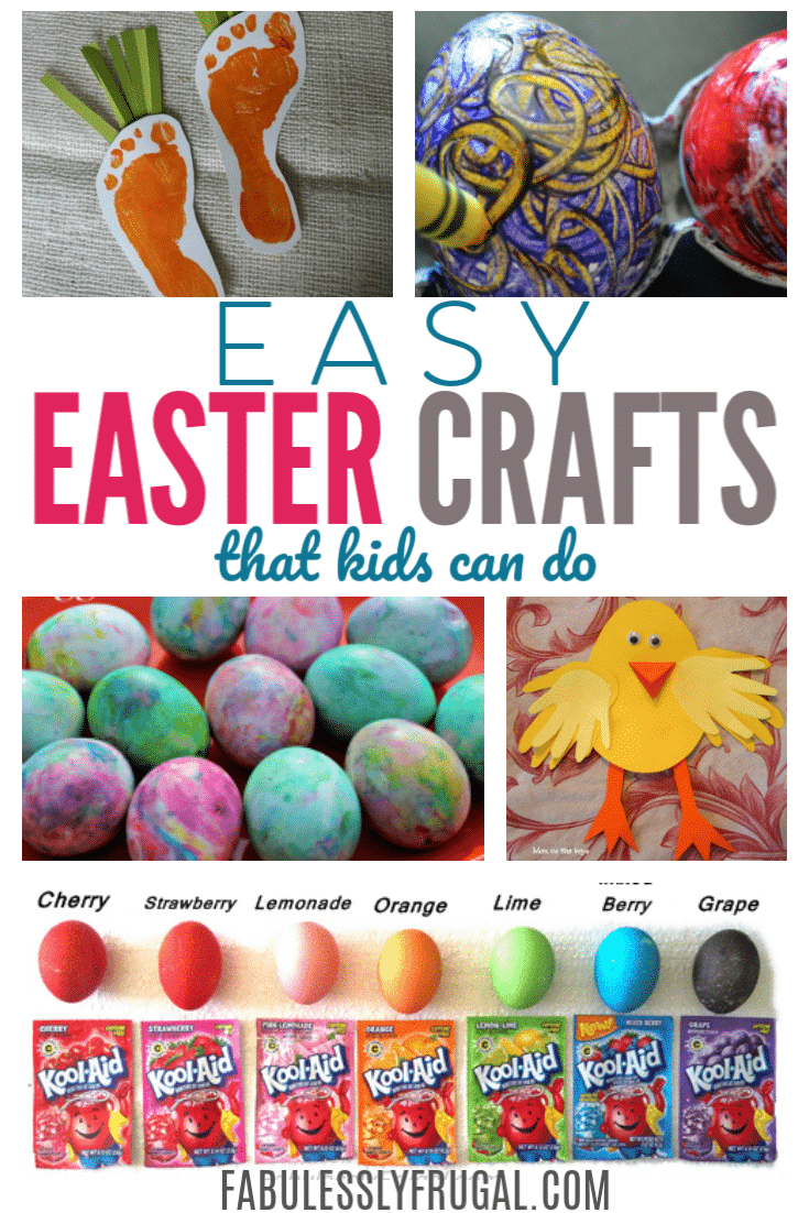 Fun and easy Easter crafts that kids can do