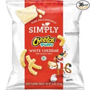 {{GONE}} Amazon: Simply Cheetos White Cheddar Puffs 36-Count as low as...