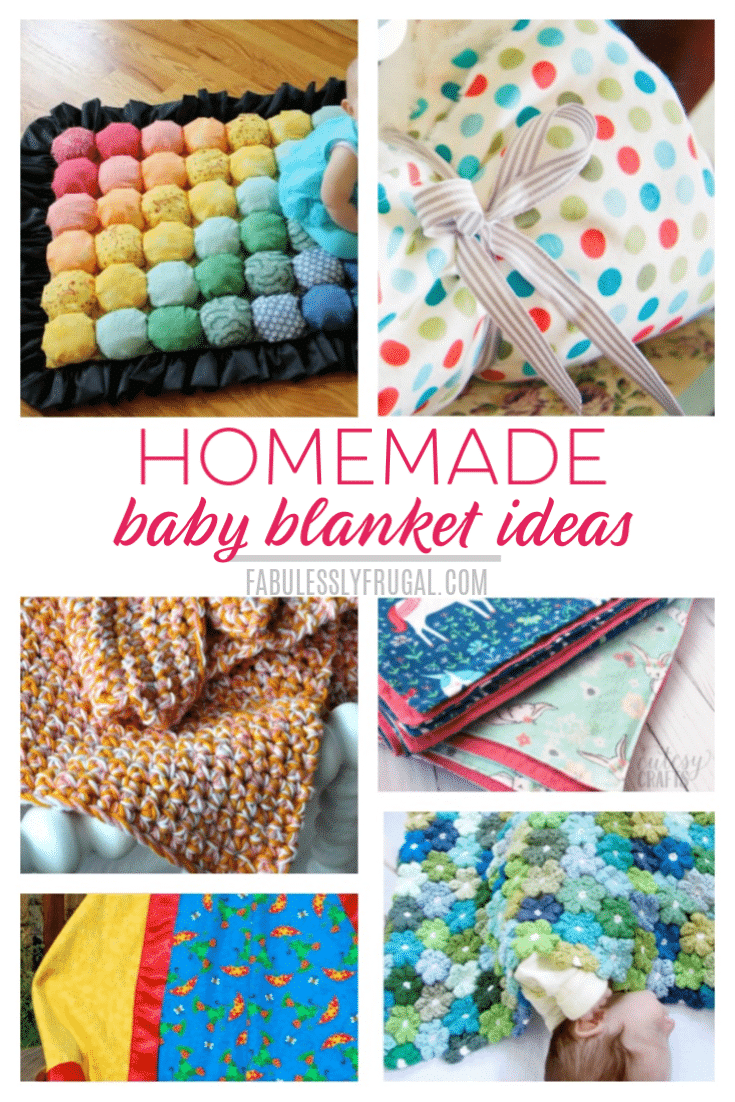 Darling handmade baby blanket ideas