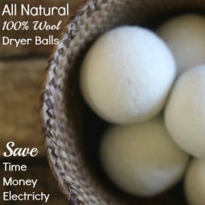 Dryer Balls with text
