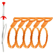 Amazo: 6-Pack Hair Drain and Snake Clog Remover $5.25 After Code (Reg....