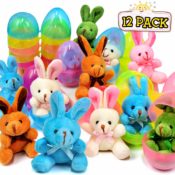 Amazon: 12 Easter Eggs Filled with Easter Bunnies $8.49 After Code (Reg....