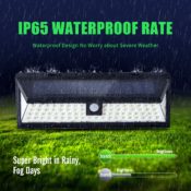 Amazon: 80 LED Motion Sensor Wireless Solar Light $14.50 After Code (Reg....