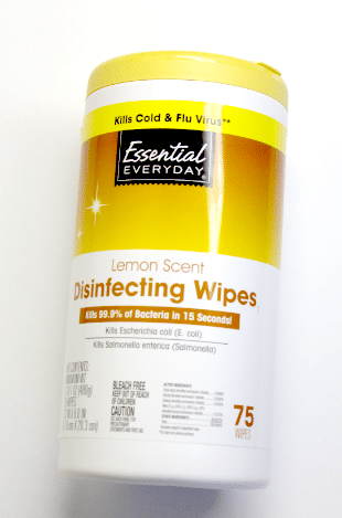 Container of Disinfecting Wipes