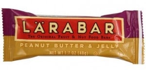 LARABAR Fruit & Nut Food Bar, Peanut Butter & Jelly, Gluten Free, 1.7 oz. Bars, Pack of 16