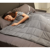 Amazon: Adult Size Weighted Blanket $53.99 After Code (Reg. $89.99) + Free...