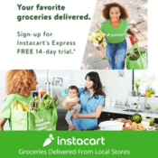 Instacart: Get $15 Off First Order + Free Delivery for Everyone with Apple...