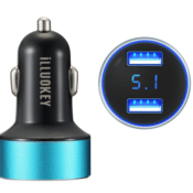 Amazon: Dual USB Fast Car Charger with Smart Identification $4.95 After...
