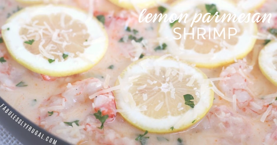 Lemon parmesan shrimp