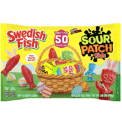 Amazon: Sour Patch Kids and Swedish Fish Easter Candy Variety Pack, 1.65...