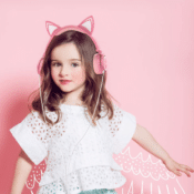 Amazon: Light Up Cat Ear Headphones $11.99 After Code (Reg. $23.99)