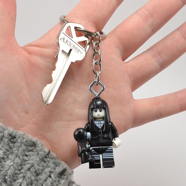 Lego figure DIY keychains