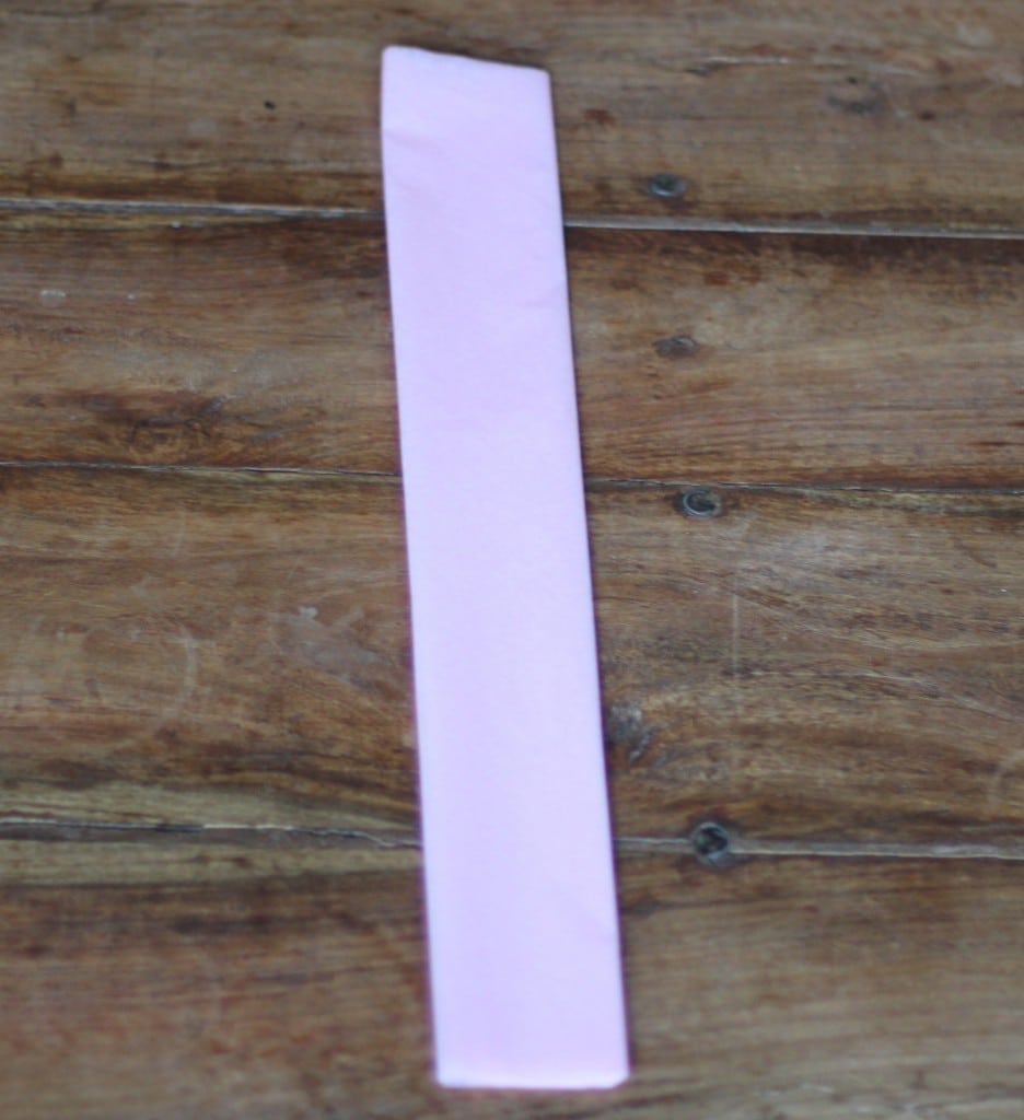 Purple tissue strip