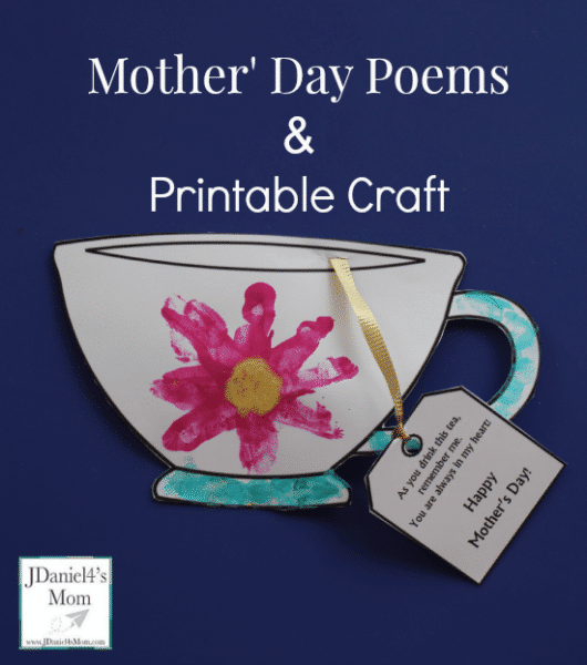 Teacup Mother's day card