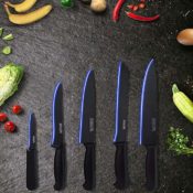 Amazon: 5 Stainless Steel Kitchen Knives Set $9.99 After Code (Reg. $19.99)