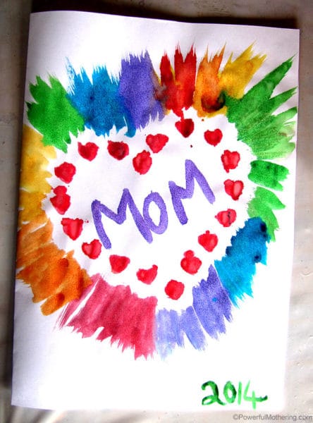Simple Mother's Day card