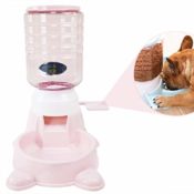 Amazon: 3.8L Press Pedal Self Feeding Dry Food Dispenser $17.99 After Code...