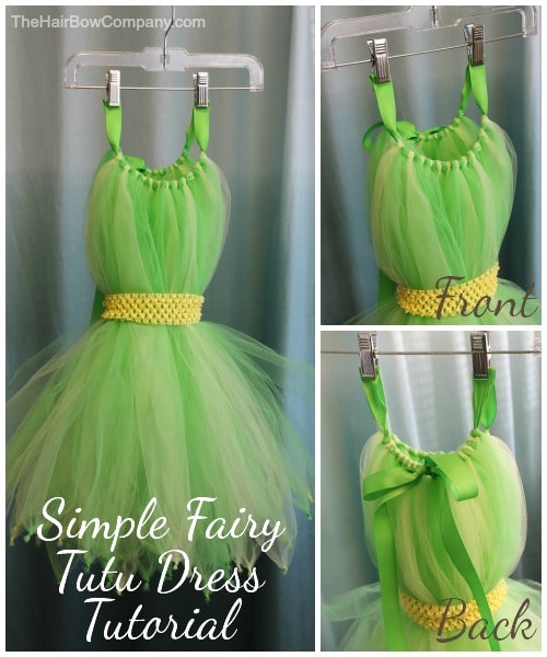 Fairy Tutu Dress Tutorial
