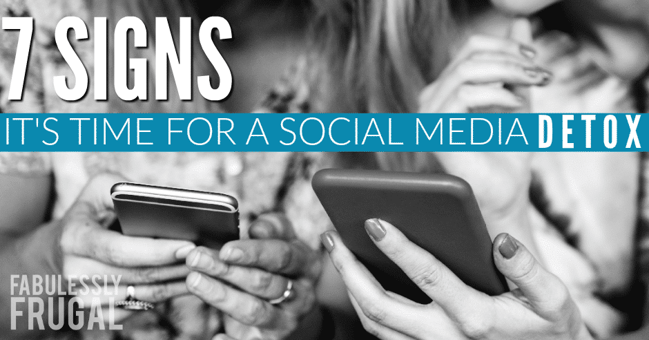 7 social media addiction symptoms