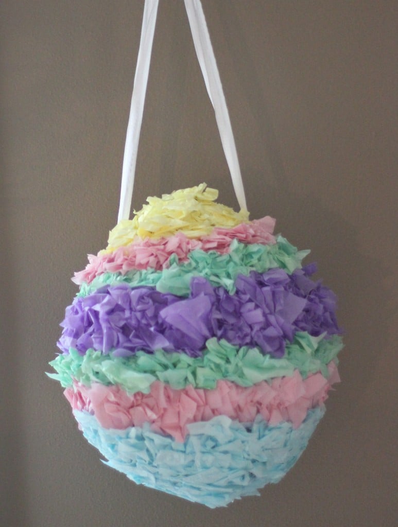 Finished easter pinata