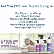 Grove Collaborative: Get Mrs. Meyers Spring Set Free With Your First $20...