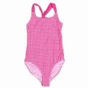 Amazon: Girls' One-Piece Racerback Swimsuits $8 After Code (Reg. $19.99)