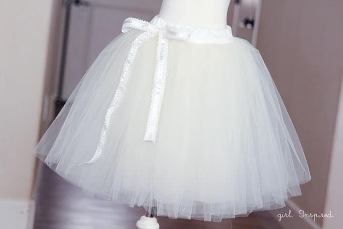 How to make a tulle tutu