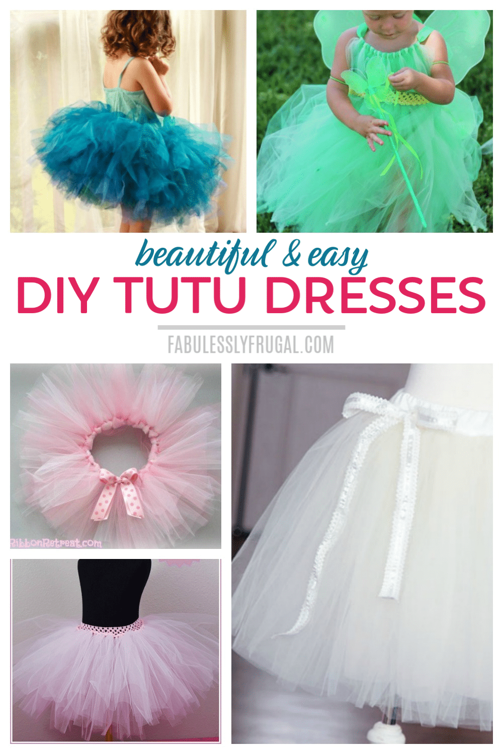 Tutu dress tutorial and ideas for little girls
