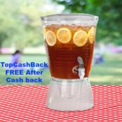 TopCashBack: Get a 1.5 Gallon Beverage Dispenser Free!