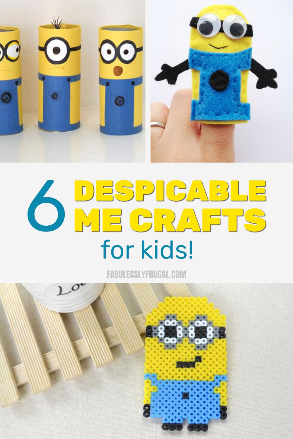 Despicable me crafts for kids