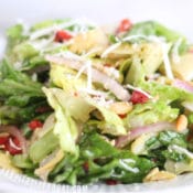easy green salad recipe with homemade zesty italian dressing recipe