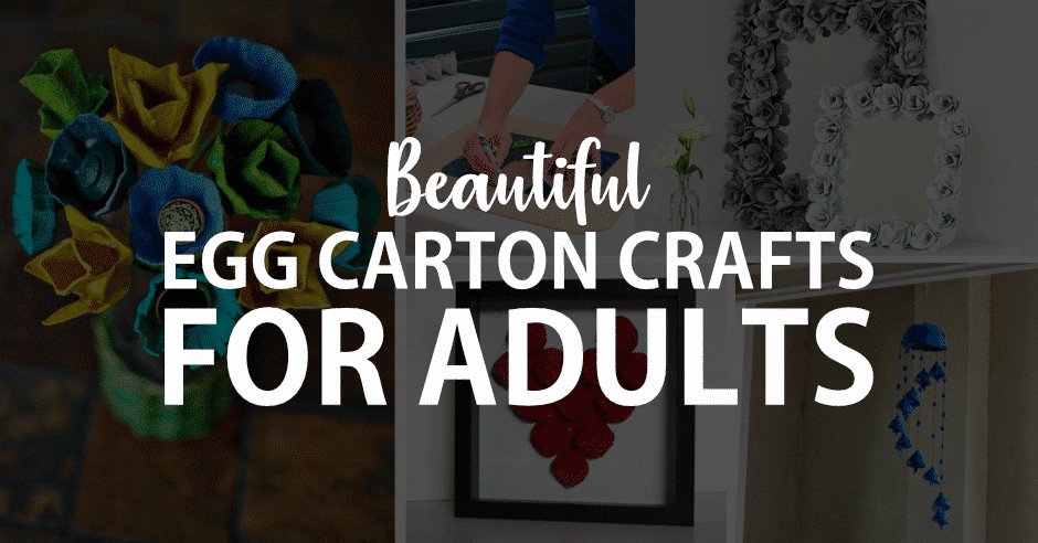 Egg carton crafts for adults