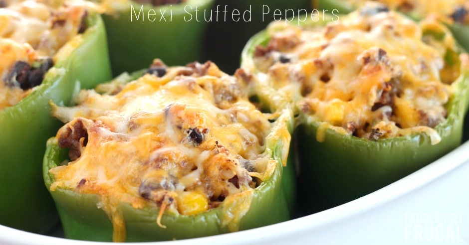 Mexi stuffed peppers