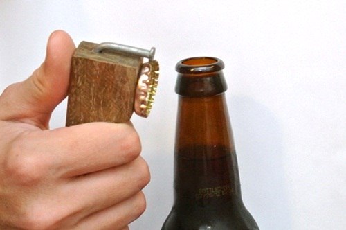 DIY redneck bottle opener