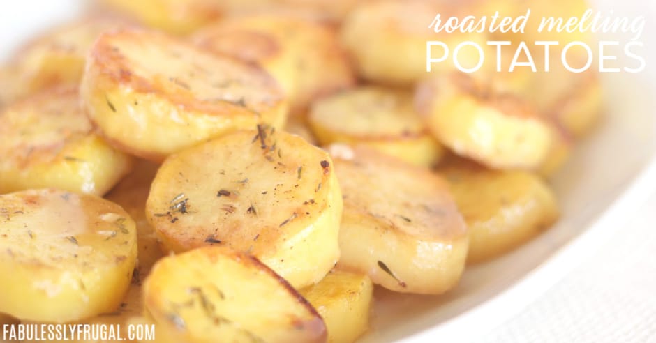 roasted melting potatoes recipe