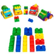 Walmart: Kid Connection 30 Piece Light & Sound Block Vehicles Play Set...