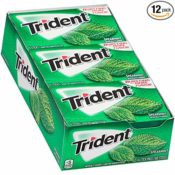 Amazon: 168 Count Trident Spearmint Sugar Free Gum as low as $5.26 (Reg....